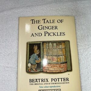 Beatrix Potter 'The Tale of Ginger and Pickles' Book - Cream